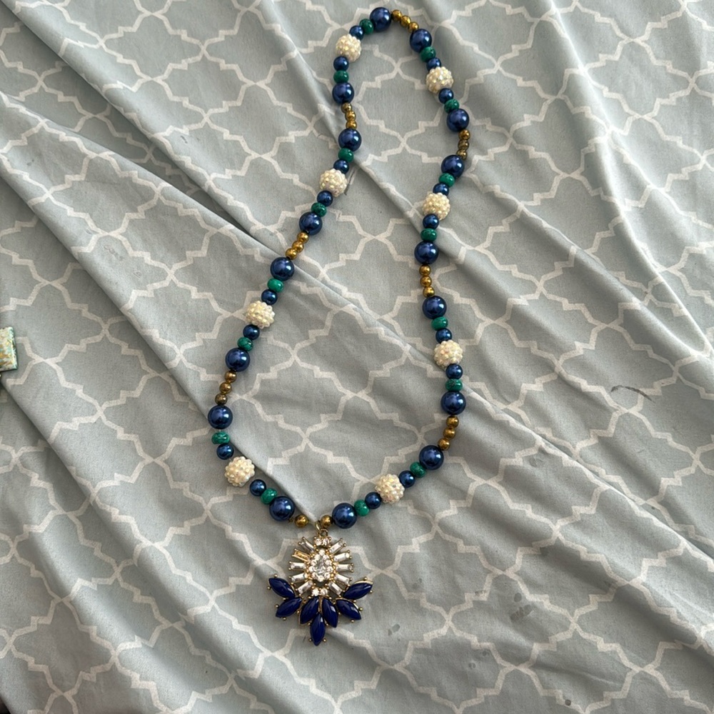 Boutique unique beaded necklace